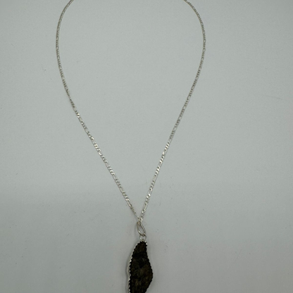 NWA Meteorite Lunar Jewelry Box – Silver & Lunar Meteorite Collection